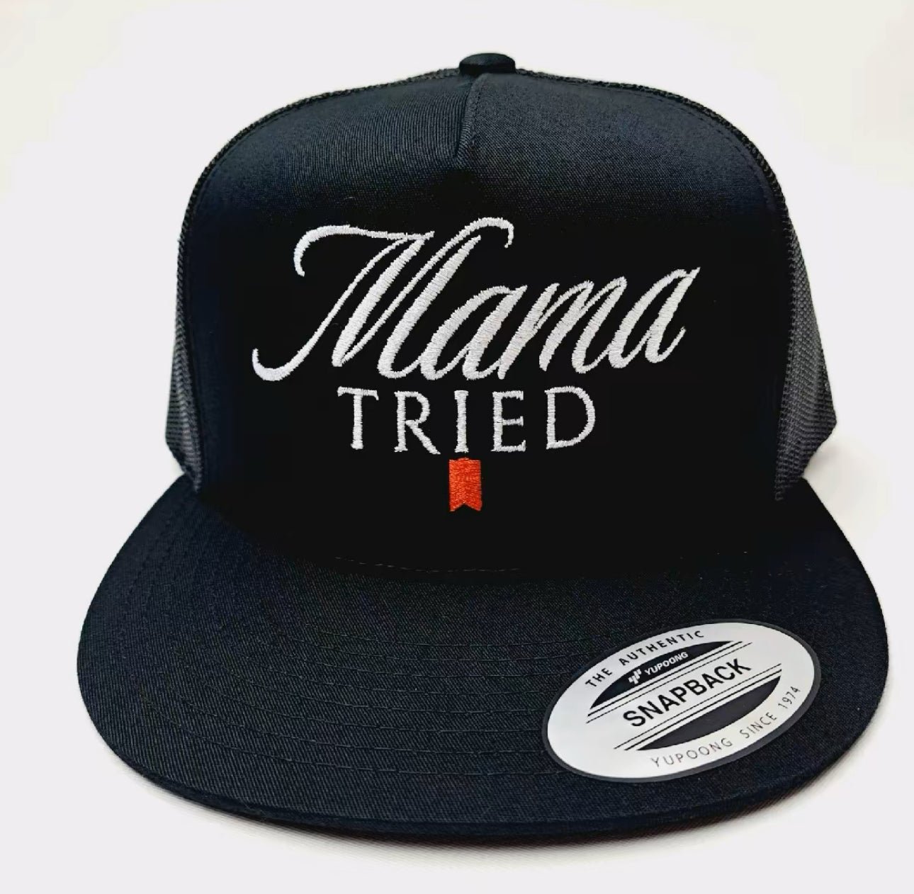 Mama tried ultra trucker hat