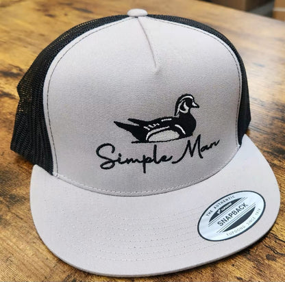 Simple Man trucker hat - wood duck