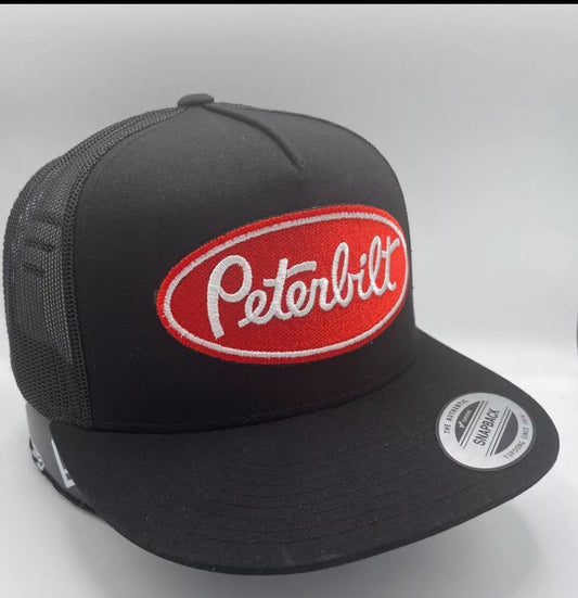 peterbilt hat cap snapback trucker mesh