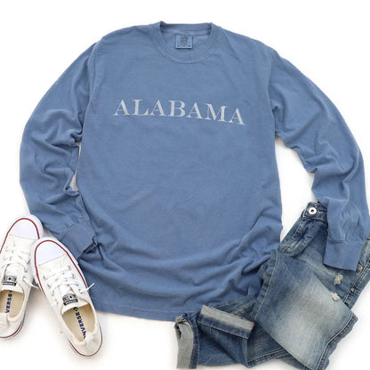 ALABAMA - State Name Comfort Colors