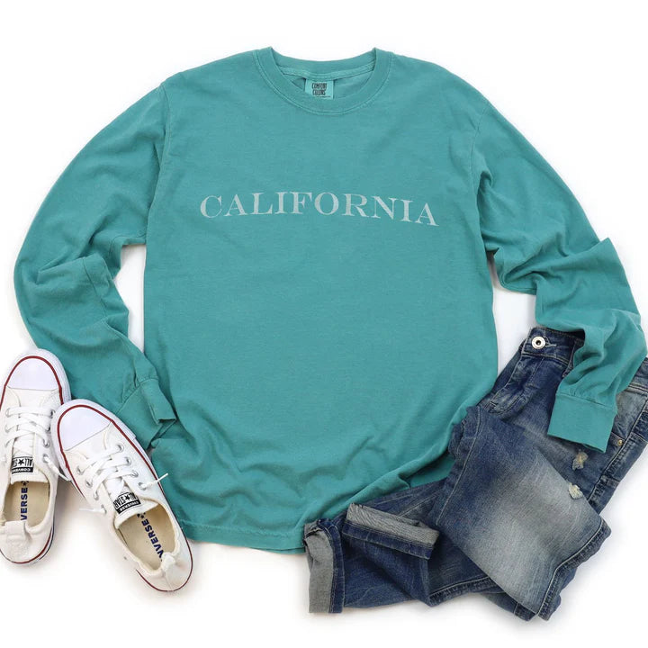 CALIFORNIA - State Name Comfort Colors