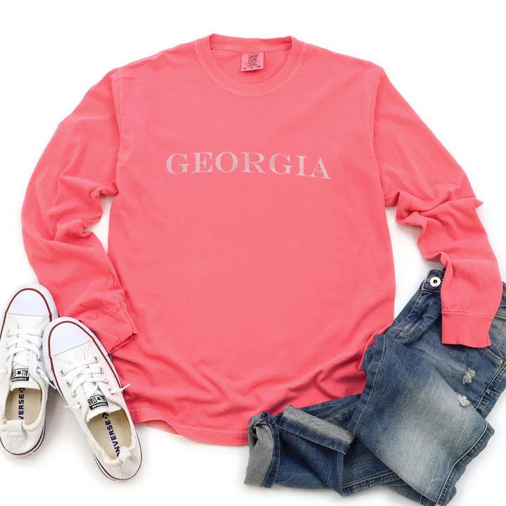 GEORGIA - State Name Comfort Colors