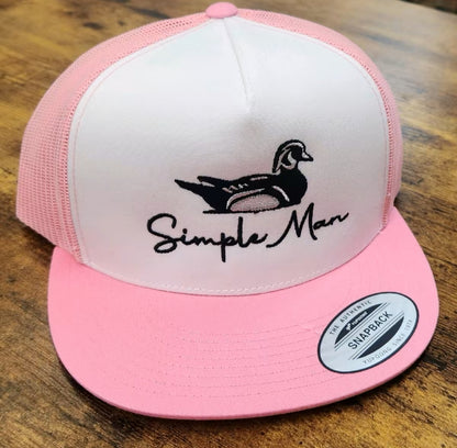 Simple Man trucker hat - wood duck