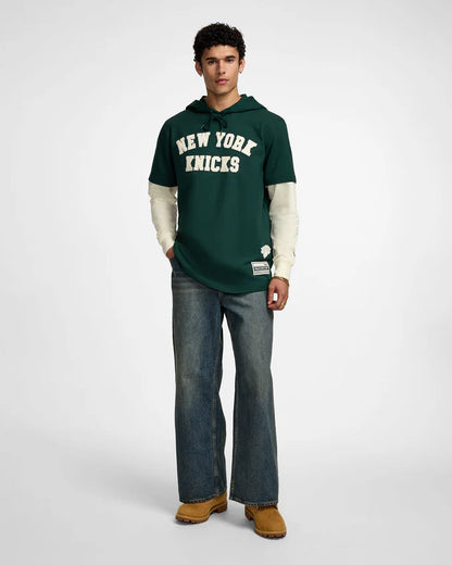 Dark Green Logo Select Hooded T-Shirt