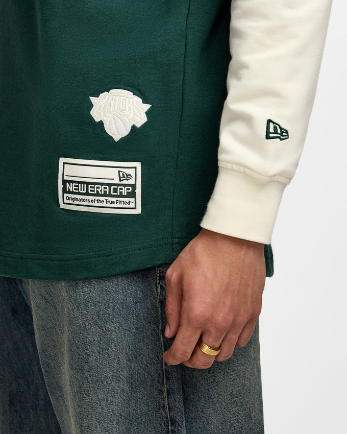 Dark Green Logo Select Hooded T-Shirt