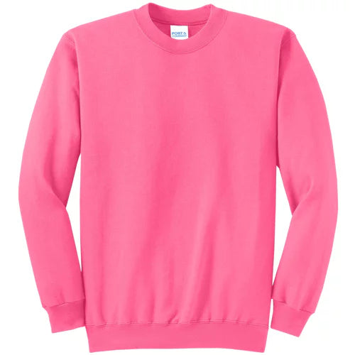 Port & Company 7.8oz Crewneck Sweatshirt (PC78)